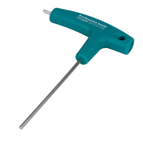 Larcele 1 Stück Innensechskantschlüssel Fluch Schraubenschlüssel Metrisch mit T-Griff NLJBS-02 (2.5mm) MEHRWEG von Larcele