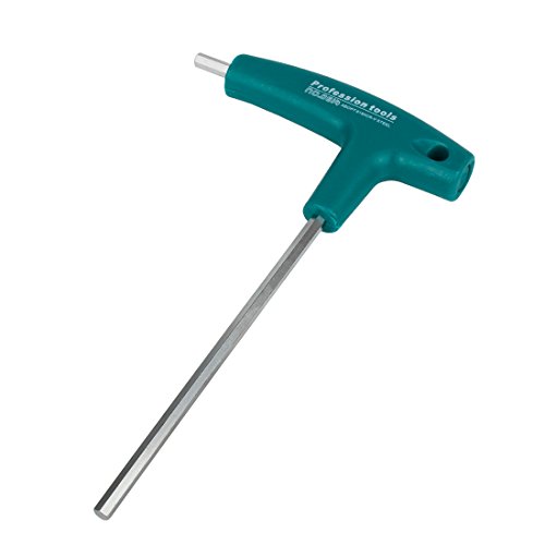 Larcele 1 Stück T-Schlüssel, Innensechskant-Stiftschlüssel mit Quergriff Metrisch (4mm) MEHRWEG von Larcele