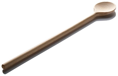 LARES Kochlöffel - Einzeln, Rund - 32cm lang - aus Buchenholz - Made in Germany von Lares