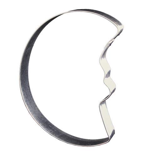 Lares Ausstecher/Ausstechform Riesen Mond - aus Weißblech - für Plätzchen, Kekse, Lebkuchen - Größe: 19cm - Made in Germany Lares Ausstecher/Ausstechform Riesen Mond - aus Weißblech - für Plätzchen, Kekse, Lebkuchen - Größe: 19cm - Made in Germany von Lares