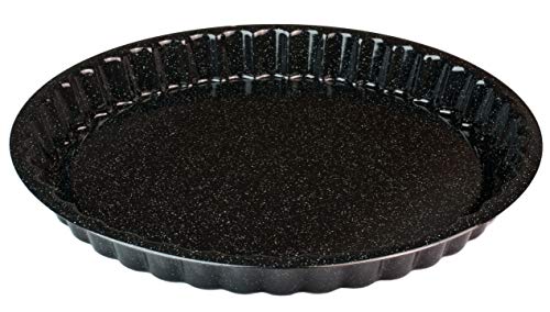 Lares Quiche- & Obstkuchenform emalliert - Temperatubeständig bis 400°C - Durchmesser: 30cm - Made in Germany Lares Quiche- & Obstkuchenform emalliert - Temperatubeständig bis 400°C - Durchmesser: 30cm - Made in Germany von Lares