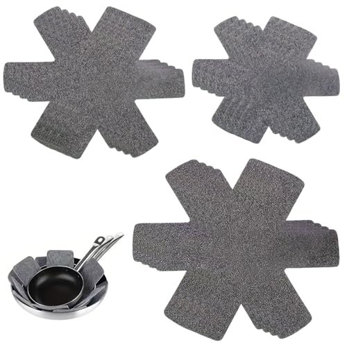 12 Stück Pfannenschoner Pfannenschutz Stapelschutz 38/35/26cm Topfschoner Filz Topfschutz Pfannenstapelschutz 3 Verschiedene Größen Pfannenschoner für Pfannen Töpfe Schüsseln Schutz vor Kratzer 12 Stück Pfannenschoner Pfannenschutz Stapelschutz 38/35/26cm Topfschoner Filz Topfschutz Pfannenstapelschutz 3 Verschiedene Größen Pfannenschoner für Pfannen Töpfe Schüsseln Schutz vor Kratzer von Larfraecy