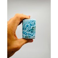 Großer Beeindruckender Larimar-Block, Larimar-Würfel, Super Blue Larimar, Aaa Larimar-Tisch, Natürlicher Hochwertiger Larimar Großer Beeindruckender Larimar-Block, Larimar-Würfel, Super Blue Larimar, Aaa Larimar-Tisch, Natürlicher Hochwertiger Larimar von LarimarMiner