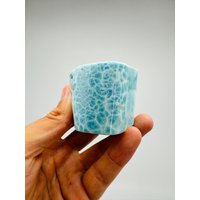Hellblaue Fraktal Larimar Tube, Aaa Larimar, Meditationsstein, Heilstein, Larimar Freeform Hellblaue Fraktal Larimar Tube, Aaa Larimar, Meditationsstein, Heilstein, Larimar Freeform von LarimarMiner