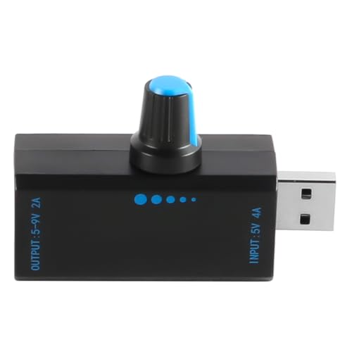 Laroal 18 W Hochleistungs-USB-Drehzahlregler für DC5V-Lüfter, 4 A einstellbare Lüfterdrehzahlregelung, Kühlerzubehör mit USB-Stromversorgung vom Typ C Laroal 18 W Hochleistungs-USB-Drehzahlregler für DC5V-Lüfter, 4 A einstellbare Lüfterdrehzahlregelung, Kühlerzubehör mit USB-Stromversorgung vom Typ C von Laroal