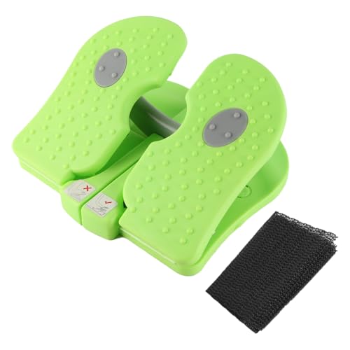 Laroal Fußpedal, Mini-Stepper, Fitnessgerät, unter dem Schreibtisch, Home-Office, tragbares Trainingsgerät mit Rutschfester Matte, grün, für das Heim-Fitnessstudio, Reisen, Schreibtisch Laroal Fußpedal, Mini-Stepper, Fitnessgerät, unter dem Schreibtisch, Home-Office, tragbares Trainingsgerät mit Rutschfester Matte, grün, für das Heim-Fitnessstudio, Reisen, Schreibtisch von Laroal
