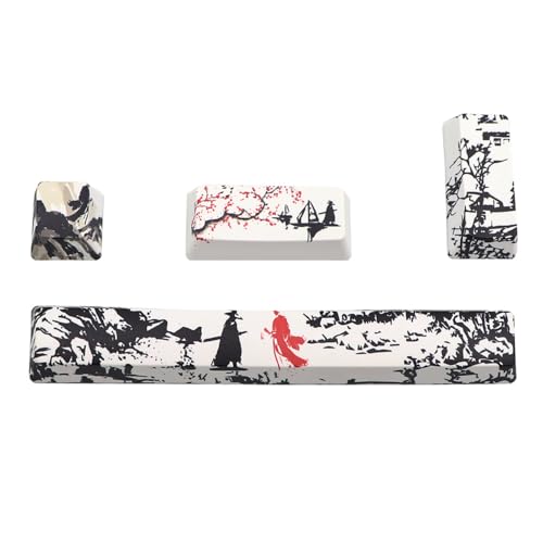 Laroal PTB Landscape Keycap Set Universal Keycaps Kit für mechanische Tastaturen inkl. Leertaste ESC Enter Numpad Enter Laroal PTB Landscape Keycap Set Universal Keycaps Kit für mechanische Tastaturen inkl. Leertaste ESC Enter Numpad Enter von Laroal