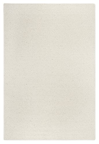 -LUXOR- living Wollteppich Schurwolle Wolle flauschig natur Uni creme 240 x 340 cm . Weitere Farben und Größen verfügbar von -LUXOR- living