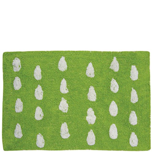 Laroom 12598 – Teppich Baumwolle Bewässerung, grün von Laroom
