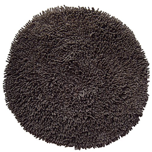 Laroom 12756 – Teppich Baumwolle Churros 4 cm, dunkelgrau von Laroom