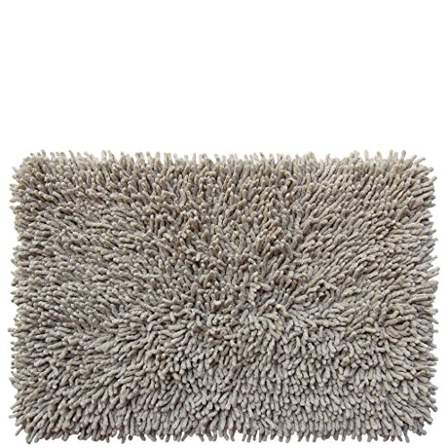 Laroom 12757 – Teppich Baumwolle Churros 4 cm, hellgrau von Laroom
