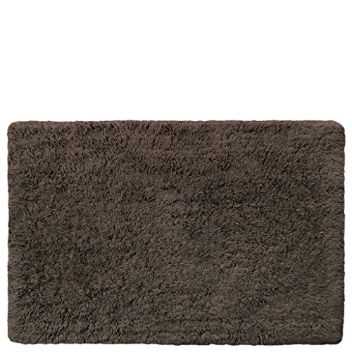 Laroom 12783 – Teppich Baumwolle Haar 3 cm, dunkelgrau von Laroom