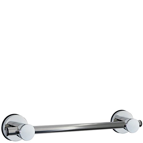 Laroom 12960 – Hänger Badetuch mit Saugnäpfen, klein, INOX von Laroom