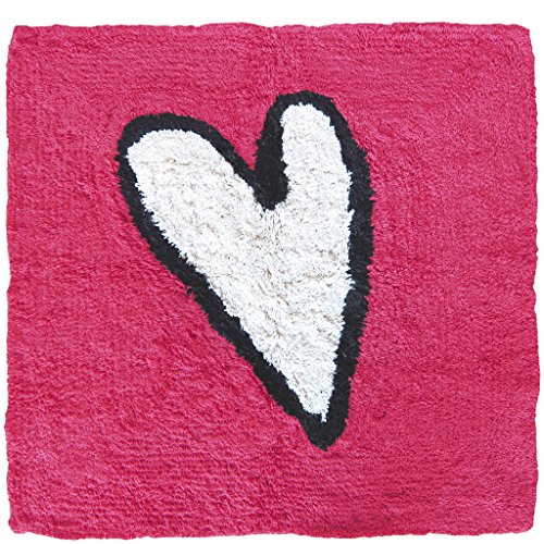 Laroom 13270 – Teppich Baumwolle Wir Oktopus, rosa von Laroom