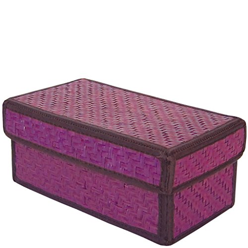 Laroom 13339 – Box Palma rechteckig, Purple von Laroom