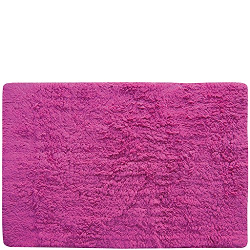 Laroom 13609 – Teppich Baumwolle glatt Haar 3 cm, Violett von Laroom