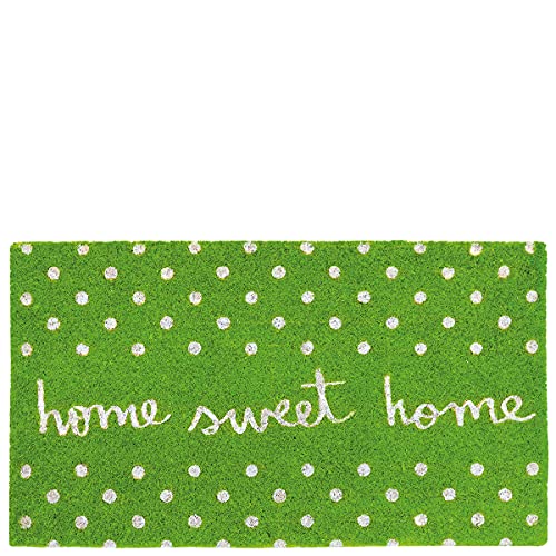 Laroom Sweet Home Fußmatte, grün, 40 x 70 x 1,8 cm Laroom Sweet Home Fußmatte, grün, 40 x 70 x 1,8 cm von Laroom
