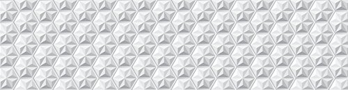 Laroom Vinylteppich für Flur, Origami-Design, Antilissierendes Vinyl, grau, 65x250cm von Laroom