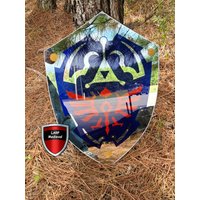 Legende Von Zelda Blickglas Hylian Schild Twilight Prinzessin Wandspiegel von LarpMedieval