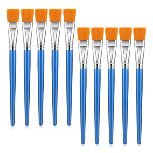 Larrel 8 Stück Flache Pinsel, Breite Pinsel Set Acrylmalerei Pinsel Bastelzubehör Flache Ausbesserungspinsel Kleine Künstlerpinsel Set Aquarellpinsel für Aquarell Öl Details und Kunstmalerei Larrel 8 Stück Flache Pinsel, Breite Pinsel Set Acrylmalerei Pinsel Bastelzubehör Flache Ausbesserungspinsel Kleine Künstlerpinsel Set Aquarellpinsel für Aquarell Öl Details und Kunstmalerei von Larrel