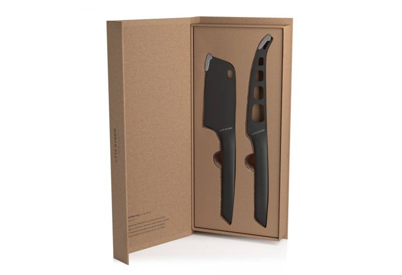 LARS NYSØM Käsemesser Nedskæring, Käsemesser für Weichkäse und Käsebeil für Hartkäse von LARS NYSØM