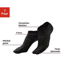 LASCANA ACTIVE Sneakersocken, (Set, 7 Paar) von Lascana Active