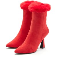 LASCANA Belle Affaire High-Heel-Stiefelette "Ankleboots mit Reißverschluss,", Spule Absatzschuh von Lascana Belle Affaire