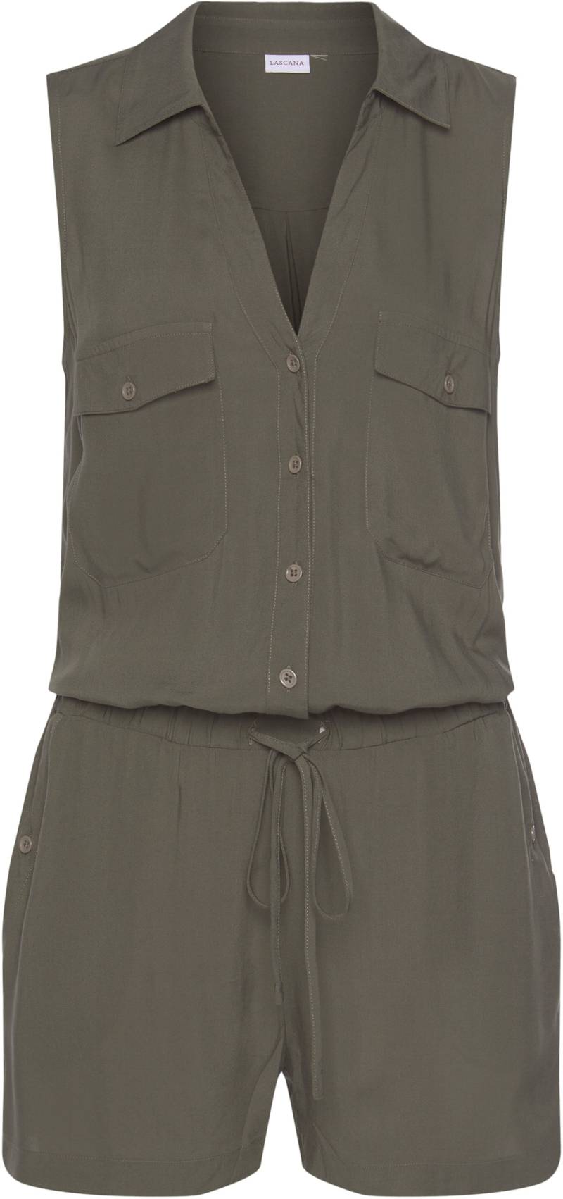 Kurzoverall in khaki von LASCANA von Lascana