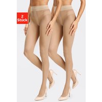 LASCANA Feinstrumpfhose, 20 DEN, (2 St.) von Lascana