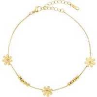 LASCANA Fußkette "Edelstahlschmuck" vergoldeter Fußschmuck LASCANA Fußkette "Edelstahlschmuck" vergoldeter Fußschmuck von Lascana