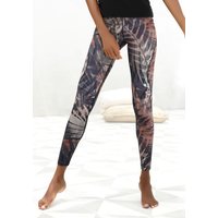 LASCANA ACTIVE Leggings "Tropical" mit abstraktem Palmenprint, Loungewear LASCANA ACTIVE Leggings "Tropical" mit abstraktem Palmenprint, Loungewear von Lascana Active