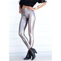 LASCANA Leggings, mit glänzender Beschichtung von Lascana