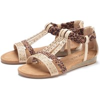 LASCANA Sandale "Sommerschuh, Sandalette," mit Verzierung und kleinem Keilabsatz im Festival-Look VEGAN LASCANA Sandale "Sommerschuh, Sandalette," mit Verzierung und kleinem Keilabsatz im Festival-Look VEGAN von Lascana