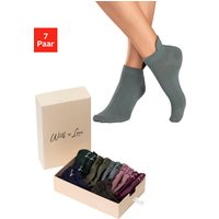 LASCANA Sneakersocken, (Box, 7 Paar, Box) von Lascana