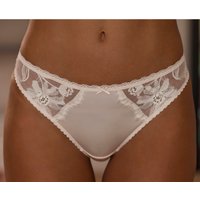 LASCANA String aus seidigem Material und edler Jacquardspitze LASCANA String aus seidigem Material und edler Jacquardspitze von Lascana