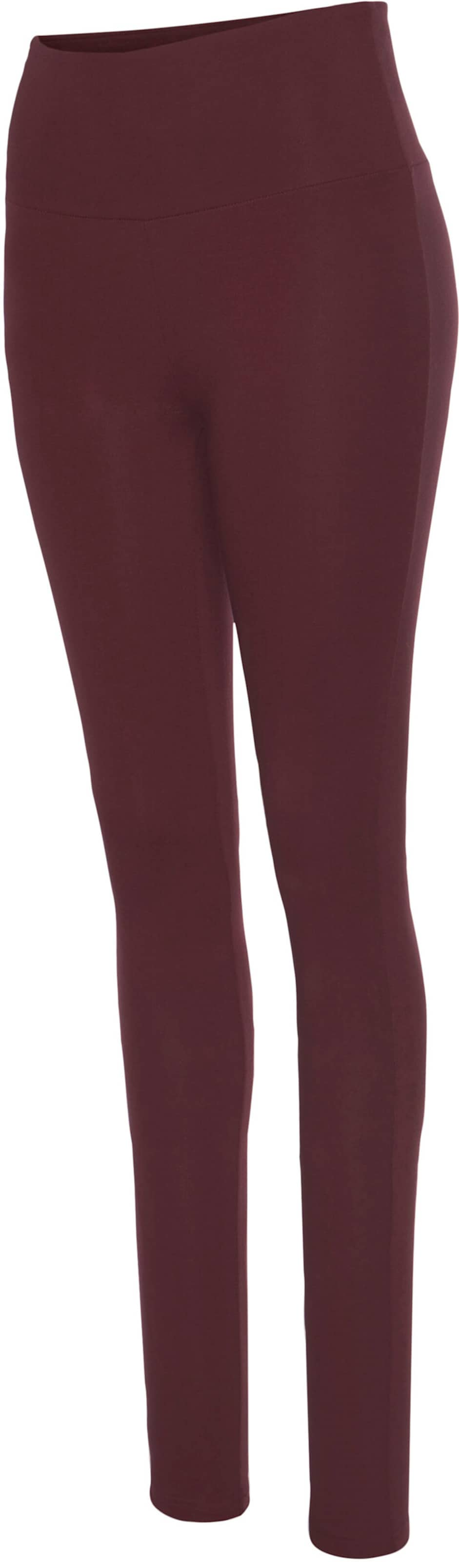 Leggings in weinrot von LASCANA von Lascana