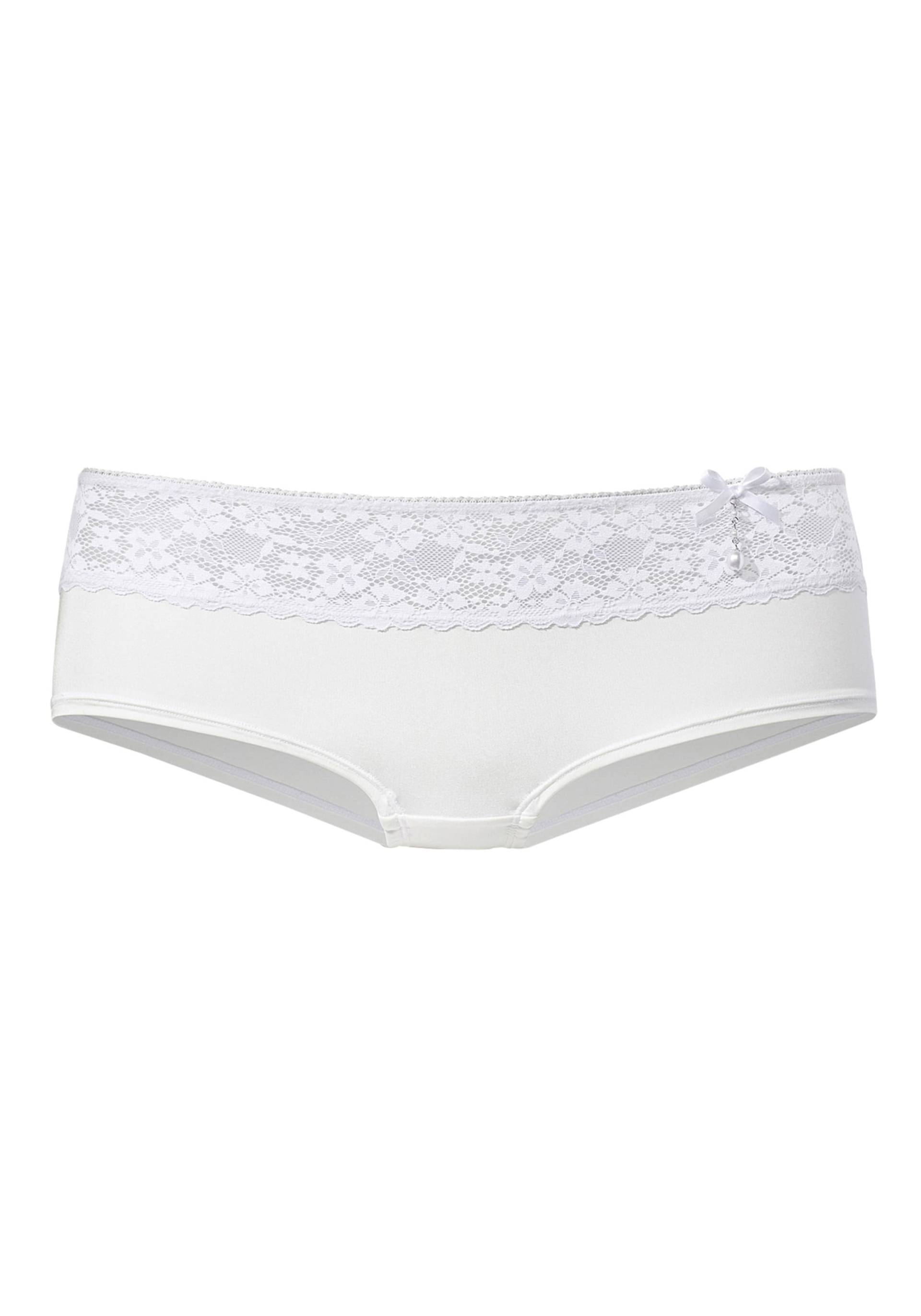 Panty in weiß von LASCANA von Lascana