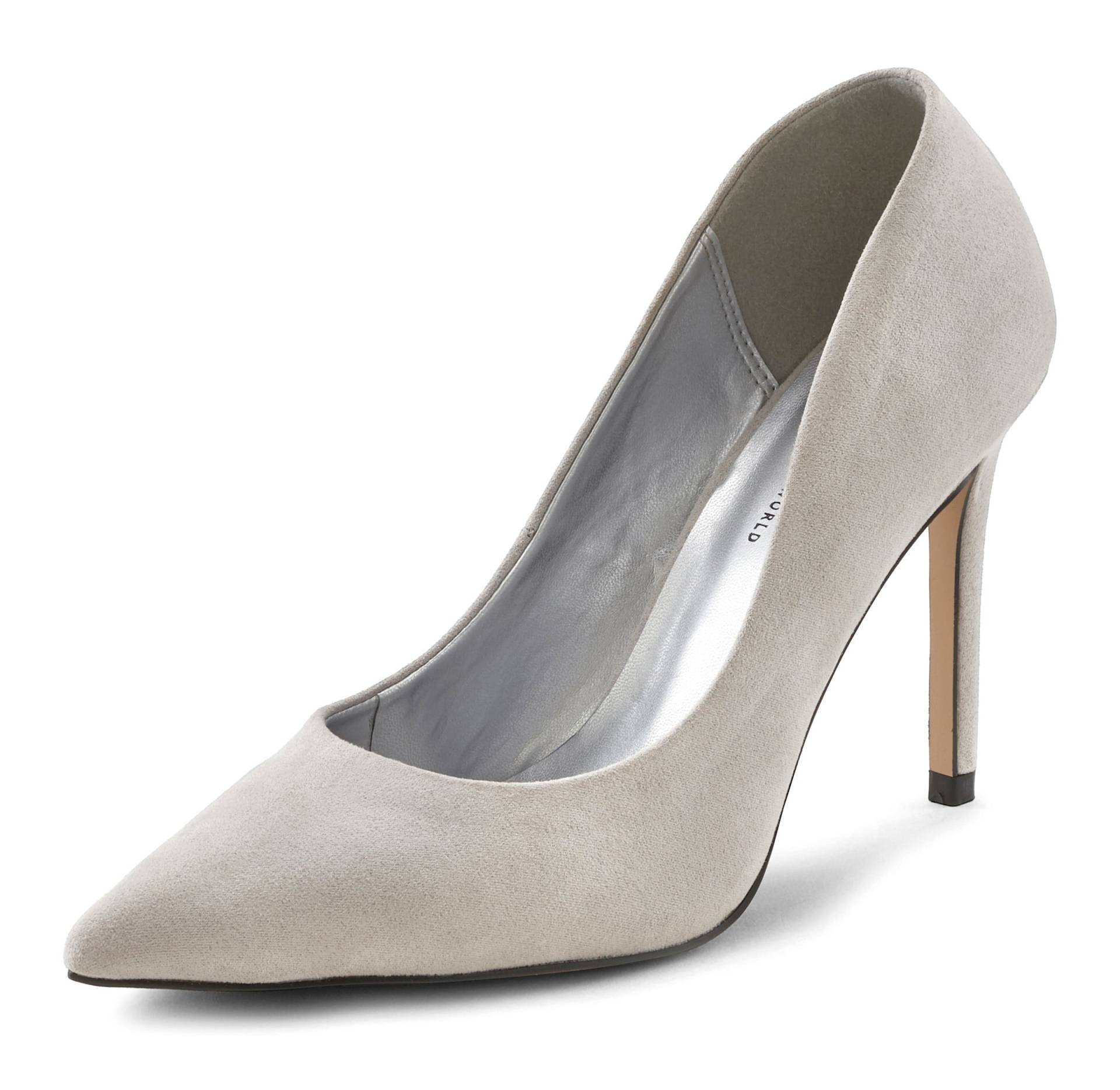 High-Heel-Pumps in hellgrau von LASCANA von Lascana