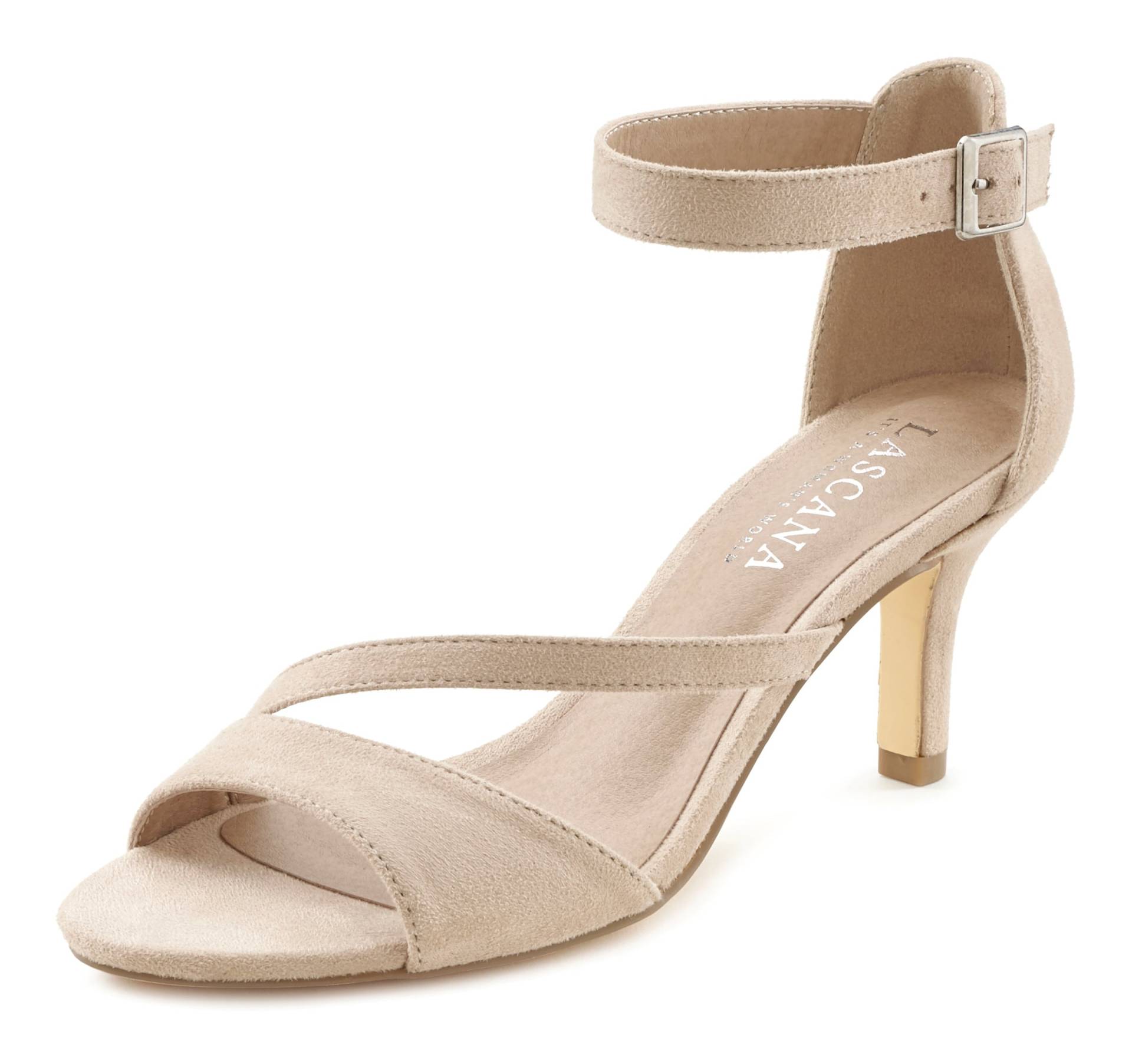 Sandalette in beige von LASCANA von Lascana