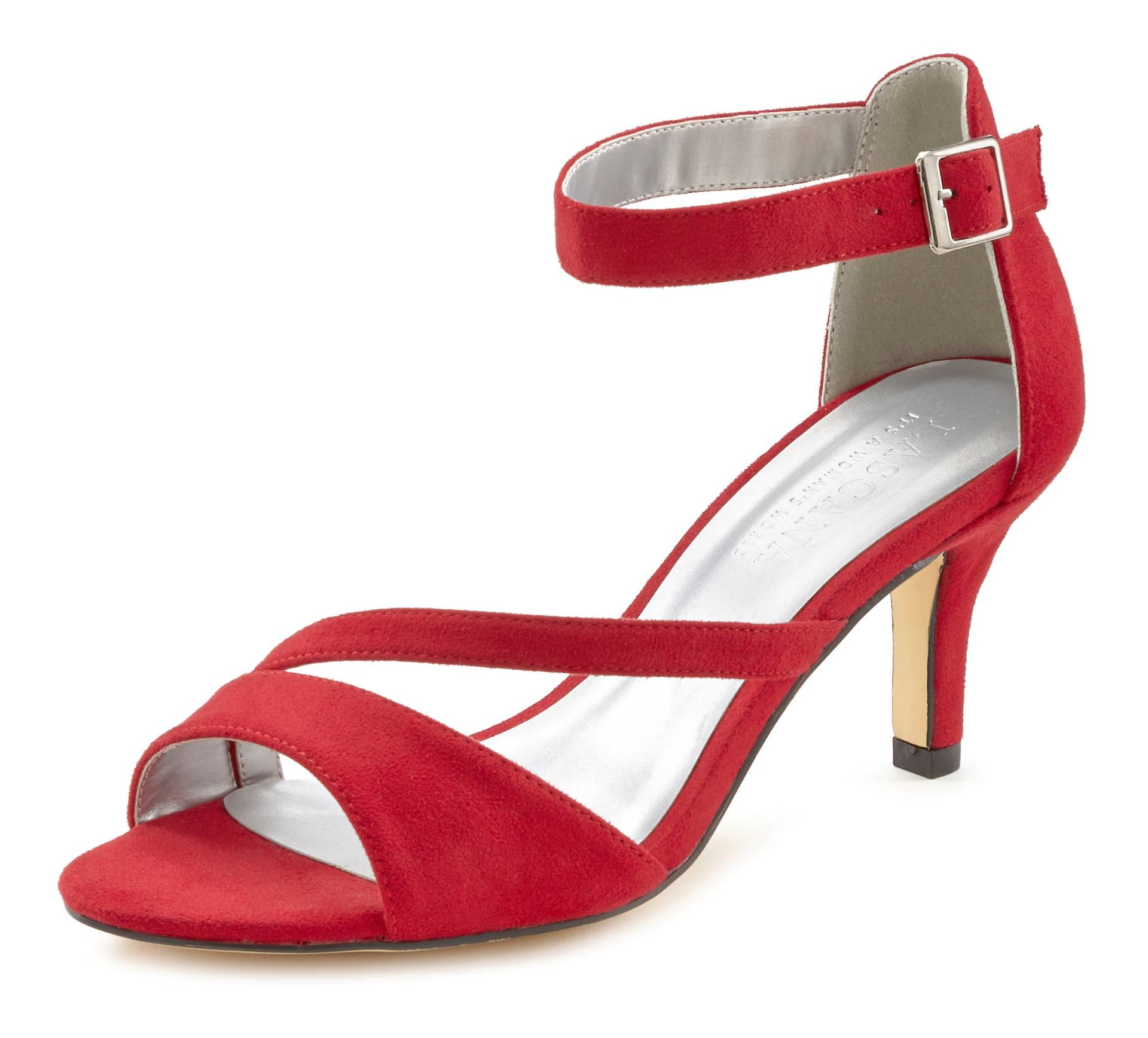 Sandalette in rot von LASCANA von Lascana