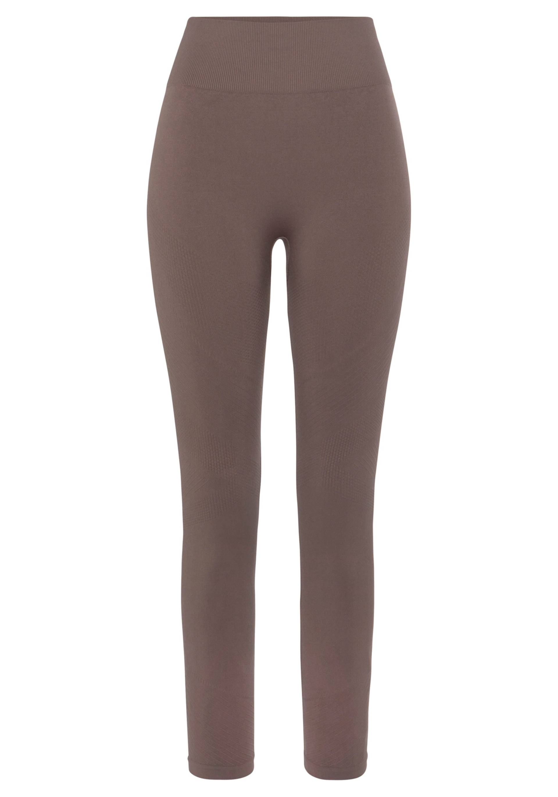 Seamless Leggings in braun von LASCANA von Lascana