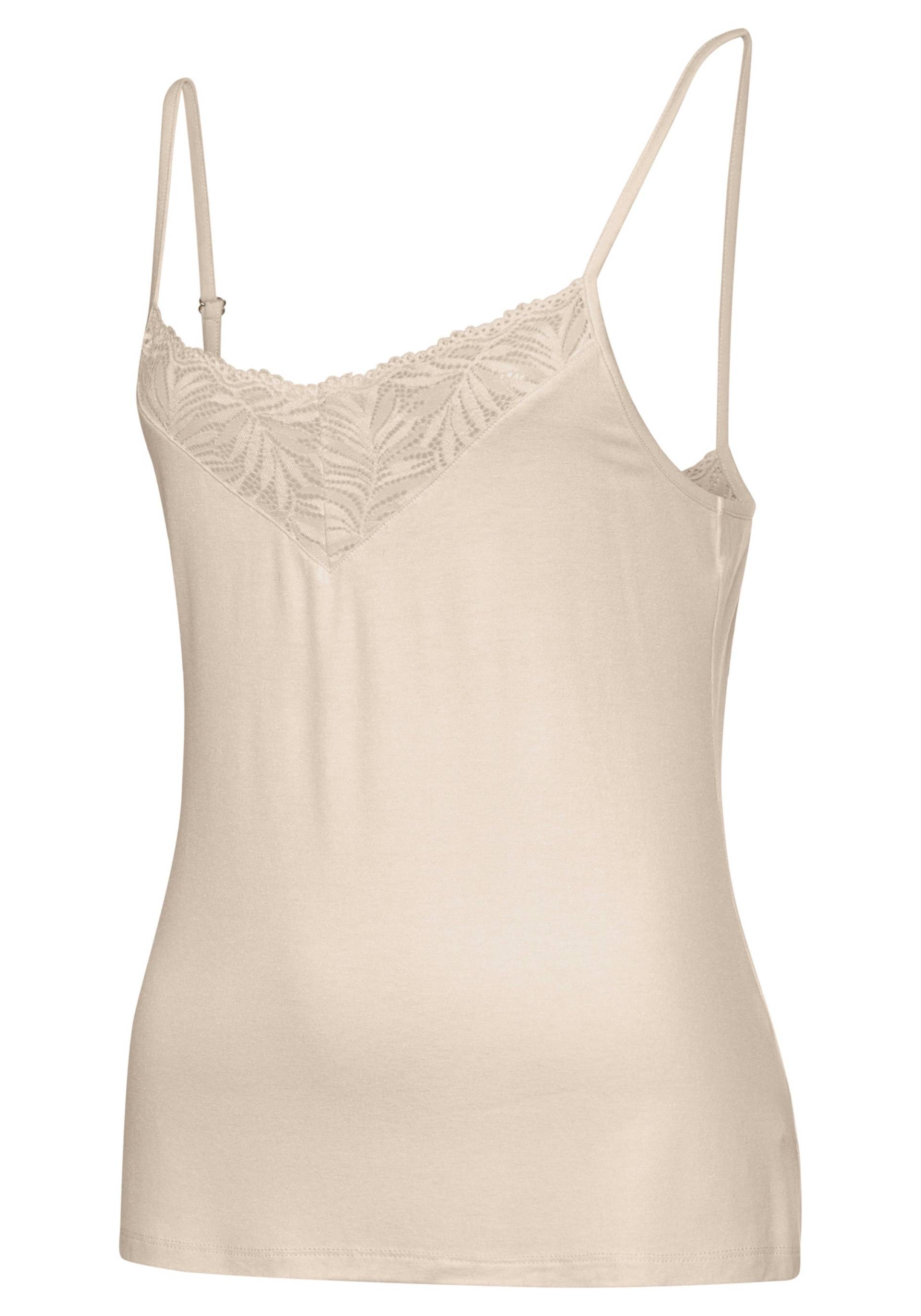 Spitzentop in creme von LASCANA von Lascana