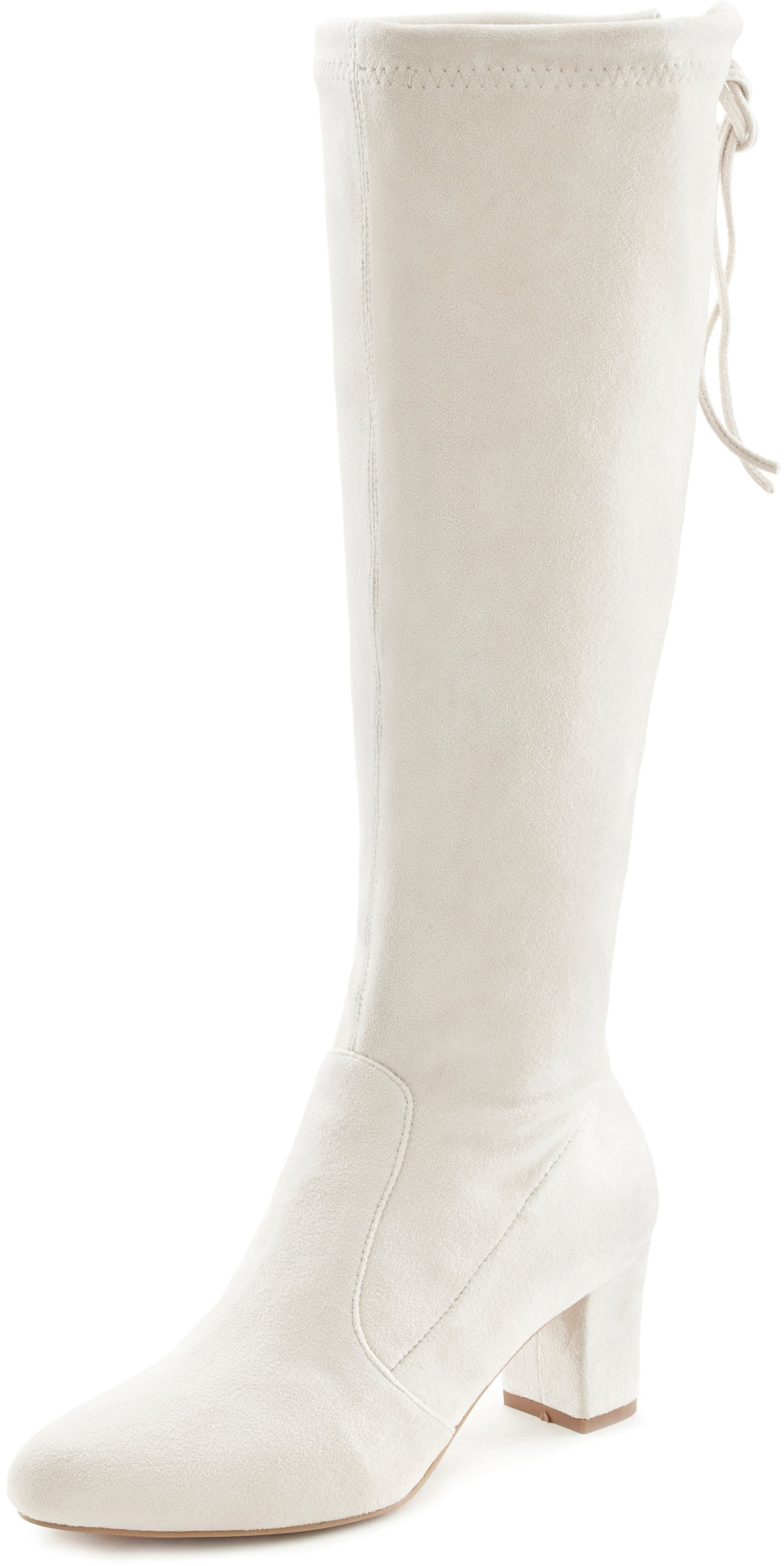 Schlupfstiefel in creme von LASCANA von Lascana