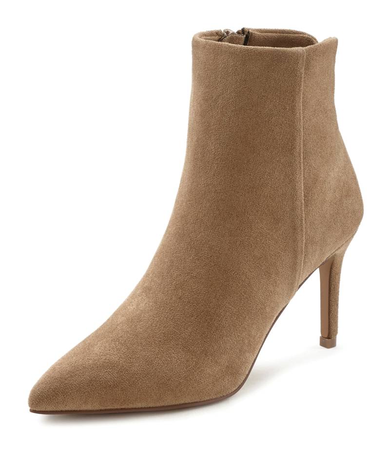 High-Heel-Stiefelette in beige von LASCANA von Lascana