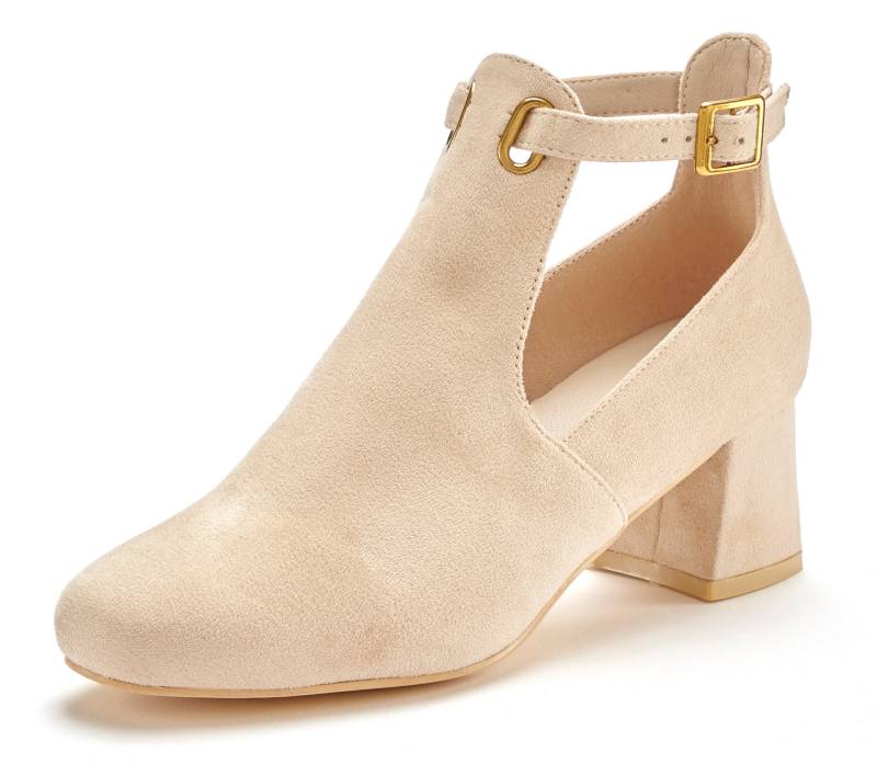 Stiefelette in beige von LASCANA von Lascana