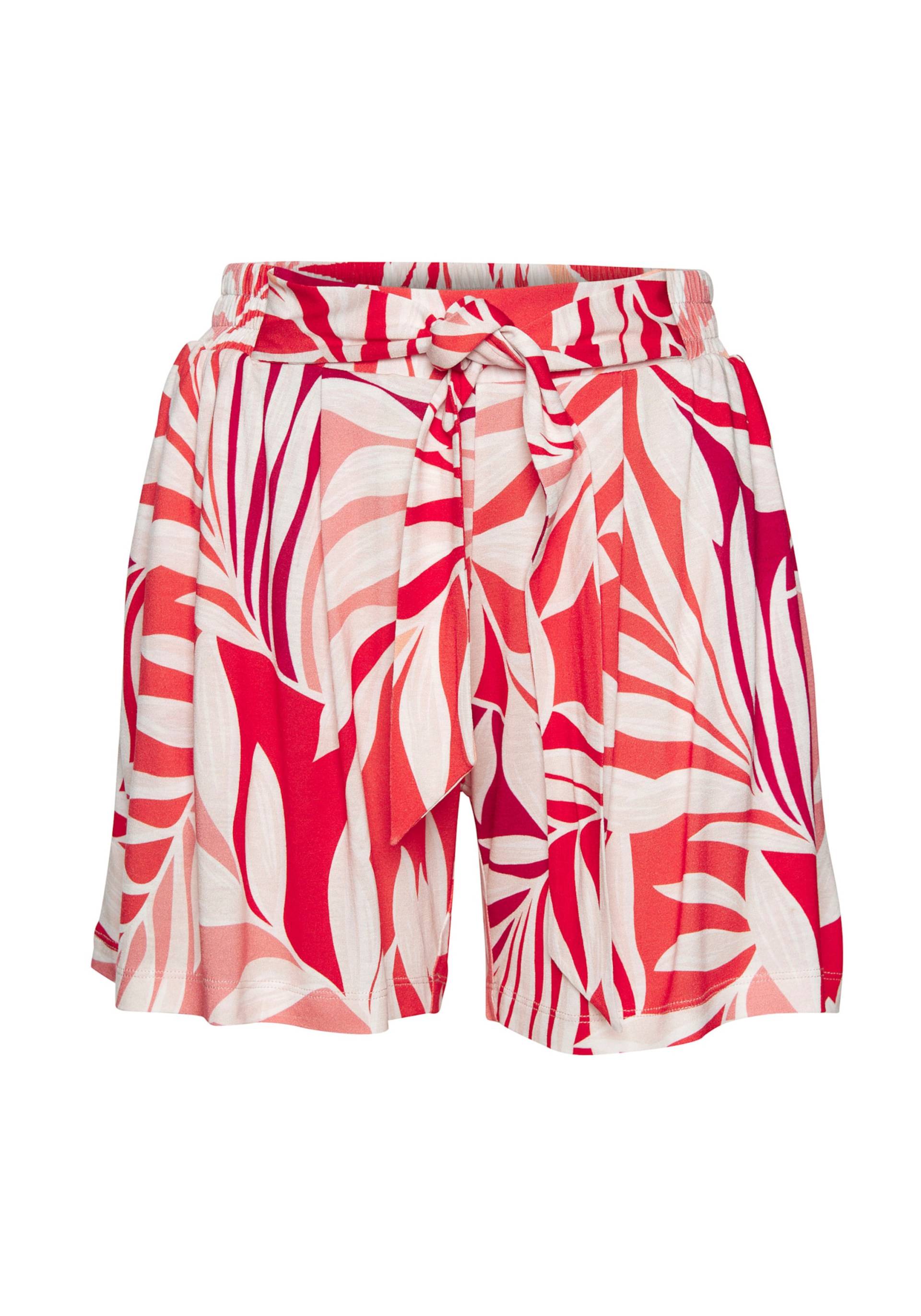 Strandshorts in rot bedruckt von LASCANA von Lascana