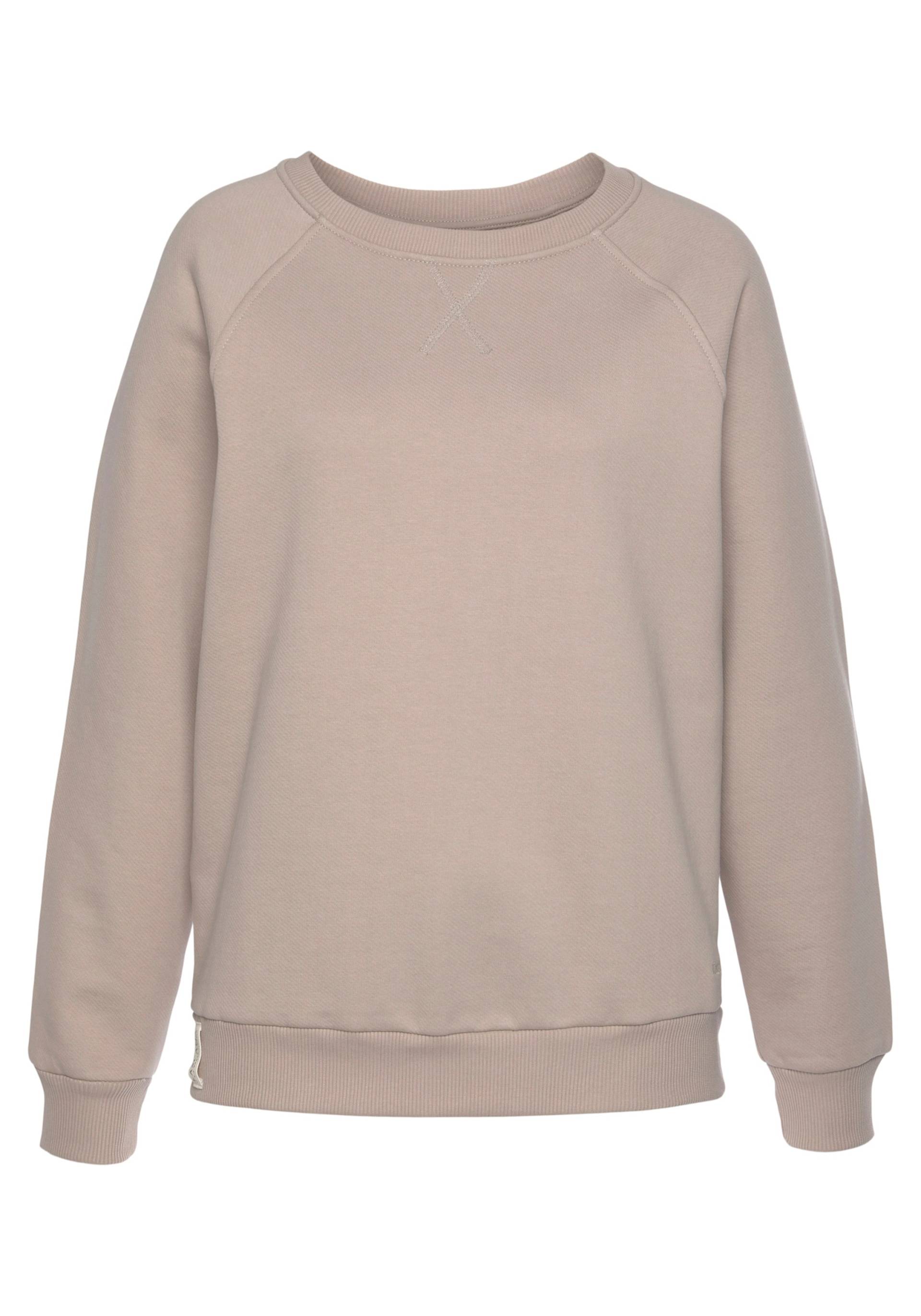 Sweatshirt in hellbraun von LASCANA von Lascana