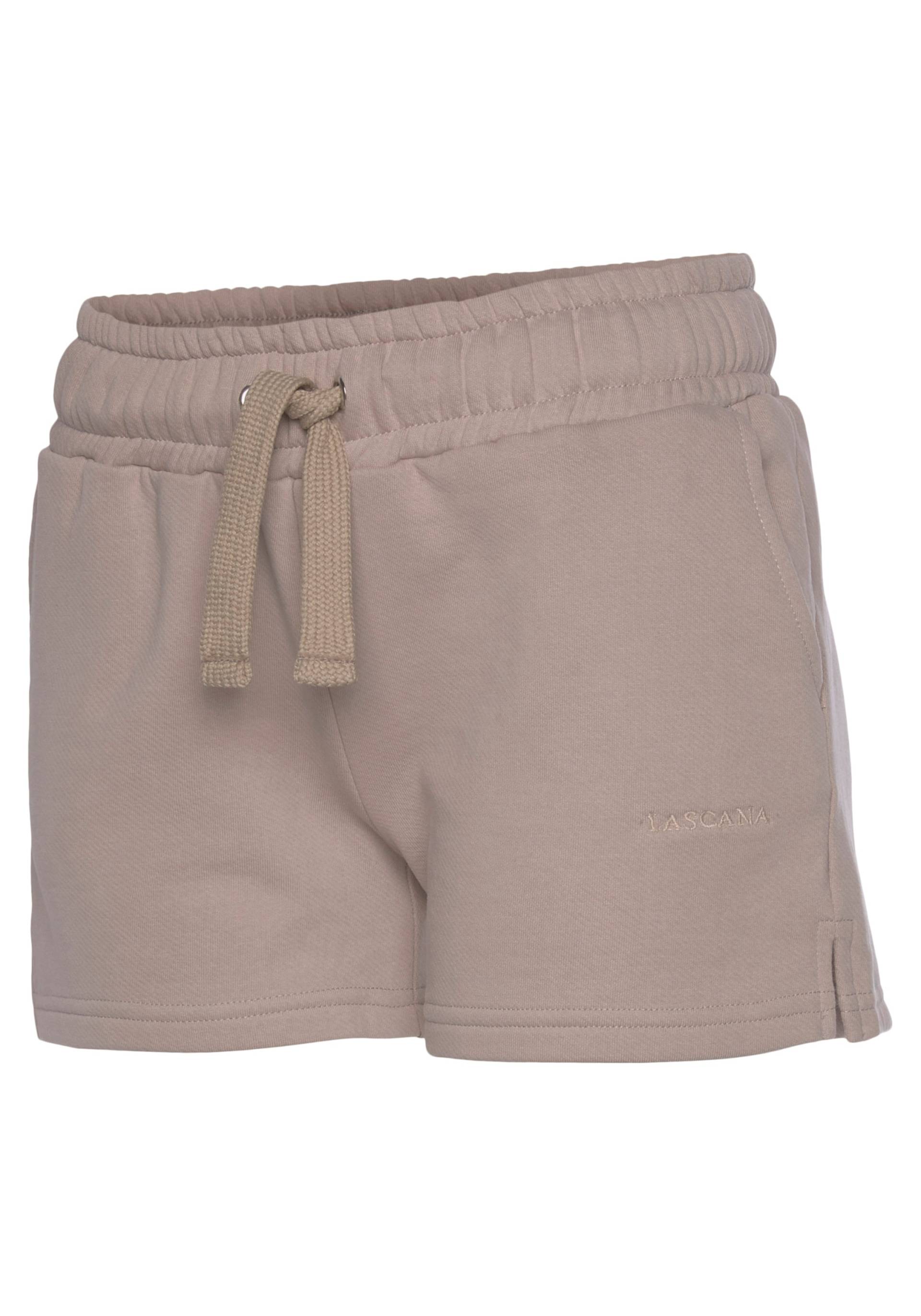 Sweatshorts in taupe von LASCANA von Lascana