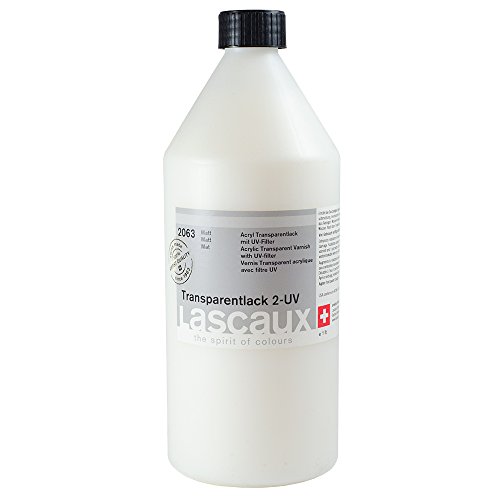 Lascaux : Transparent UV Protect Varnish 2 : 1 Litre : Matt von Lascaux