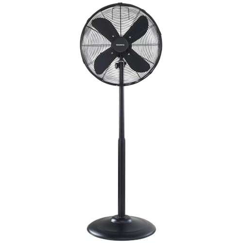 Laser Plus Ventilator/Standventilator NORDWIND 40 cm | 50 W | 3 Geschwindigkeitseinstellungen | Schwenkfunktion | Metallausführung | Höhenverstellbar – Schwarz Laser Plus Ventilator/Standventilator NORDWIND 40 cm | 50 W | 3 Geschwindigkeitseinstellungen | Schwenkfunktion | Metallausführung | Höhenverstellbar – Schwarz von Laser Plus